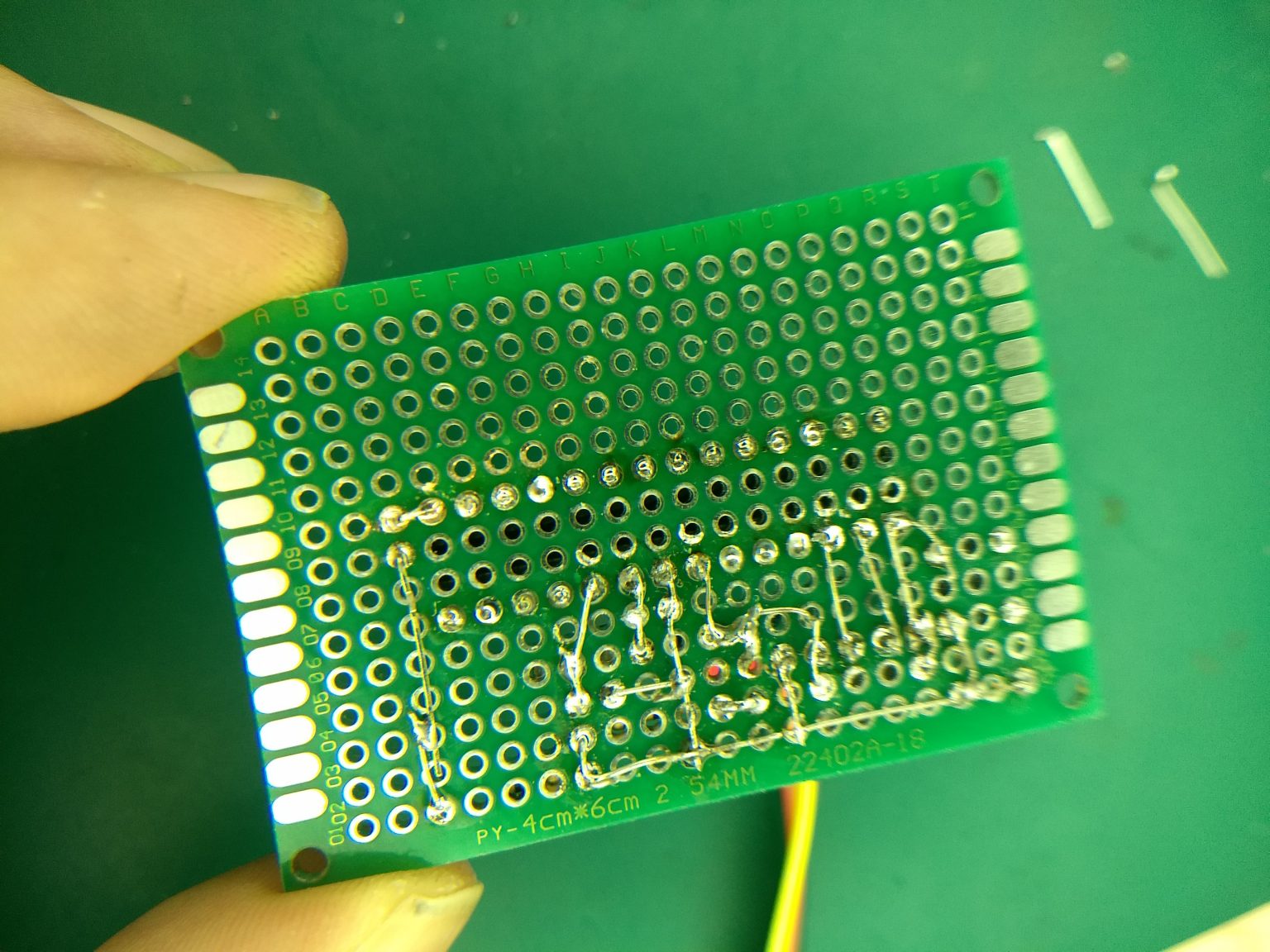 Circuit Diagram To Perfboard