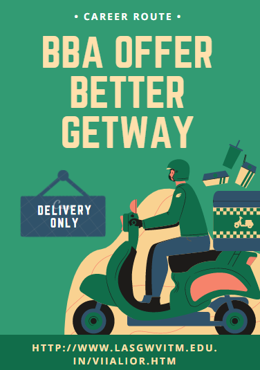 BBA offers better getaway then MBA